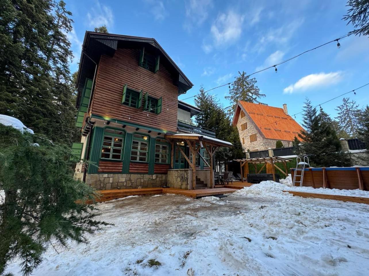 Villa Adis With Hot Pool & Jacuzzi By Bookvillabg Borovets Extérieur photo