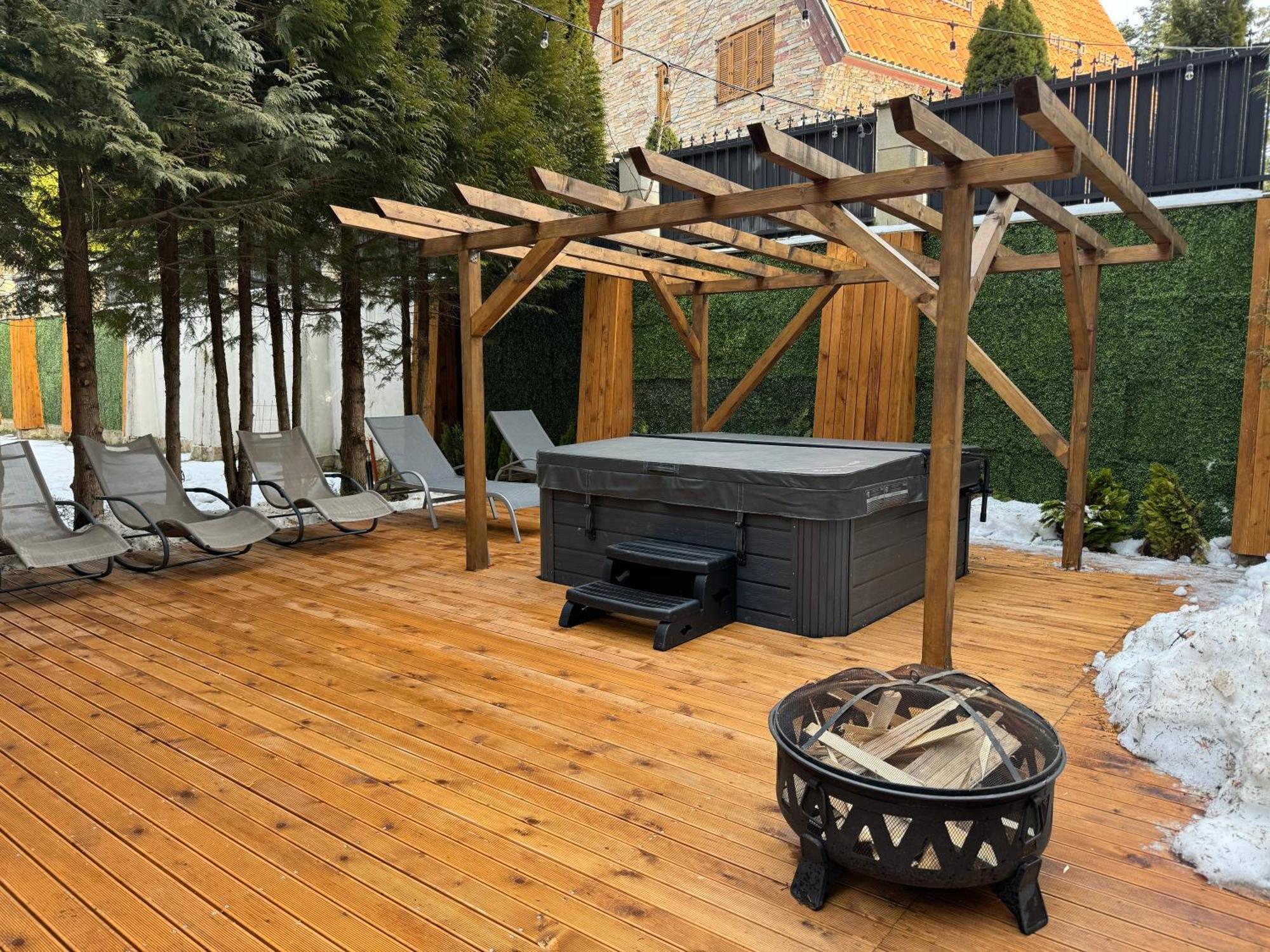 Villa Adis With Hot Pool & Jacuzzi By Bookvillabg Borovets Extérieur photo